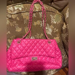 Pink Quilted Women's Bag